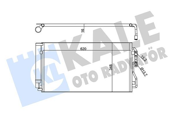 Bmw 1 Serisi F20 3 Serisi F30 Klima Radyatörü 64506804722