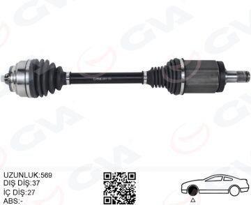 Bmw 7 Serisi F01 F02 Komple Aks Ön Sol Otomatik Şanzıman xDrive 31607606027