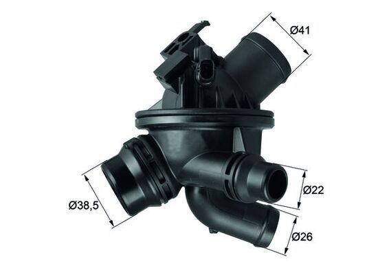 Bmw 5 Serisi F10 N55 Termostat 11537601159