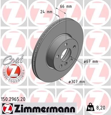 Bmw 3 Serisi G20 Fren Diski Ön Takım 34106890789