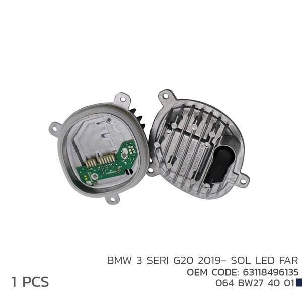 Bmw 3 Serisi G20 Sol Led Far Modulü 63118496135