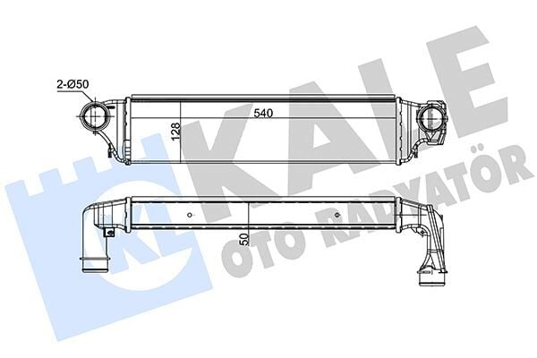 Bmw 3 Serisi E46 M47 M57 99-03 Turbo Radyatörü 17512246795